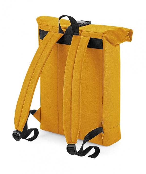 Mochila roll-top plegable capacidad aprox 15 litros Amarillo