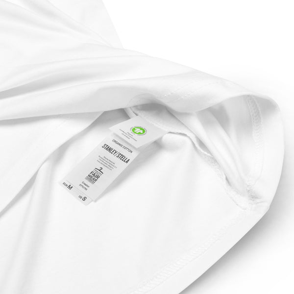 Camiseta de algodón orgánico unisex,.